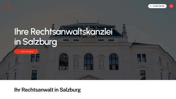 Website Screenshot: Rechtsanwalt Mag. Johannes Koman LLB.oec. | Salzburg - Rechtsanwalt Koman - Ihre Anwaltskanzlei in Salzburg - Date: 2023-06-26 10:26:05