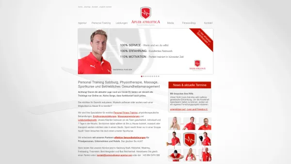 Website Screenshot: Apler Personal Training - Personal Trainer Agentur Salzburg : Personal Fitness in Salzburg Stadt, Bad Reichenhall, Freilassing & Großgmain - Date: 2023-06-15 16:02:34
