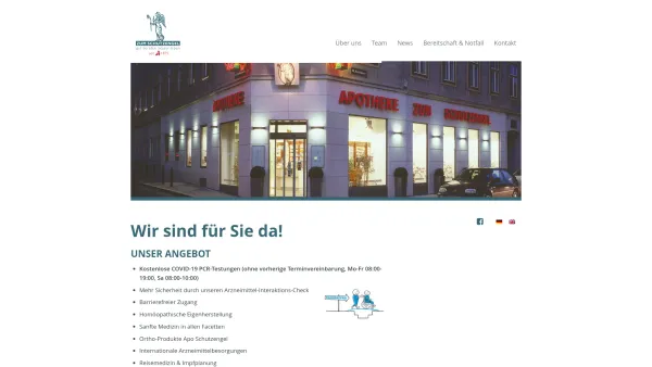 Website Screenshot: Mag.pharm. Erich Apotheke_zum_Schutzengel_ - Apotheke zum Schutzengel – gut beraten besser leben - Date: 2023-06-22 12:13:09