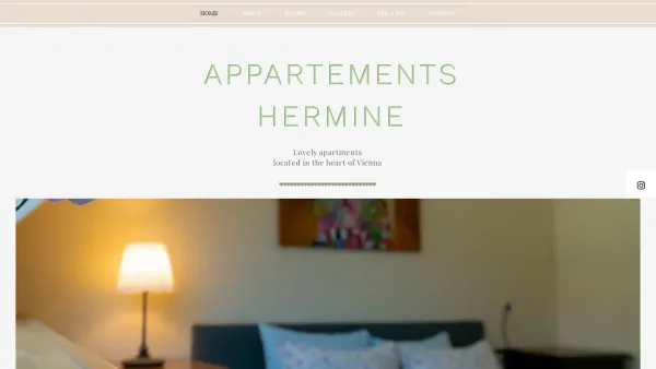 Website Screenshot: appartements-hermine - HOME | Hermine Appartements - Date: 2023-06-14 10:38:47
