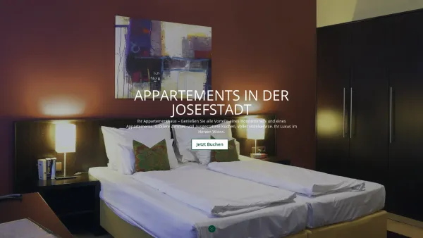 Website Screenshot: Lattorf GmbH - Appartements in der Josefstadt | - Date: 2023-06-22 15:06:15