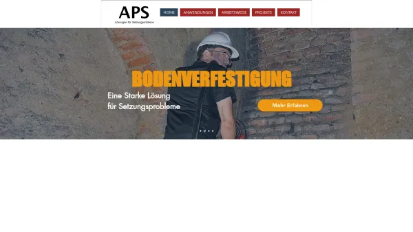 Website Screenshot: APS all print services TELEKOM AUSTRIA Lix BusinessWeb - HOME | apsgmbh-at - Date: 2023-06-22 15:06:15