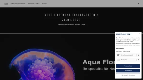 Website Screenshot: Annemarie Aqua Flora - Home | Aqua-Flora - Date: 2023-06-22 15:06:15