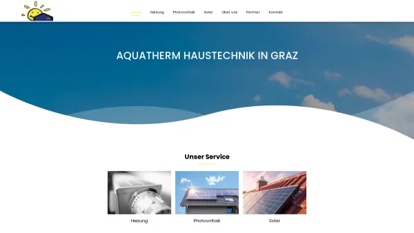 Website Screenshot: AQUATHERM INSTALLATIONEN GRAZ - Aquatherm Haustechnik aus Graz in der Steiermark - Date: 2023-06-22 12:13:09