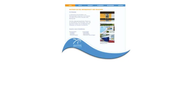 Website Screenshot: Aquatising Bäderwerbung GmbH - Entdecken Sie eine neue Art zu werben! - Date: 2023-06-22 12:13:09