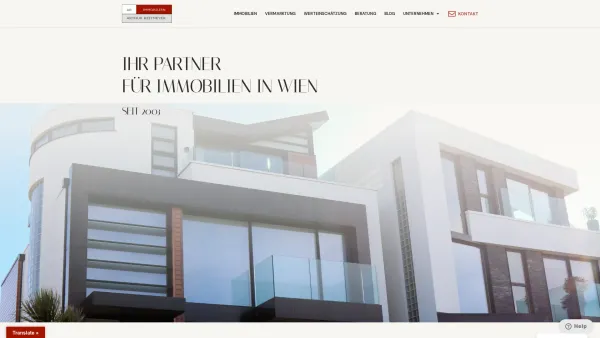 Website Screenshot: Arthur Reitmeyer Immobilien - AR Immobilien - Ihr Partner für Immobilien in Wien - Date: 2023-06-22 12:13:09