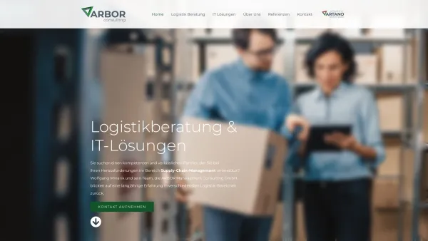 Website Screenshot: ARBOR Management Consulting Gmbh - ARBOR – Management Consulting – Logistik • Planung • Consulting - Date: 2023-06-22 12:13:09