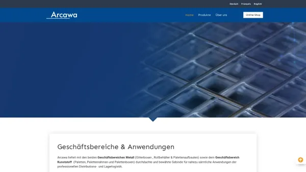 Website Screenshot: Arcawa GmbH - Arcawa - Date: 2023-06-22 12:13:09