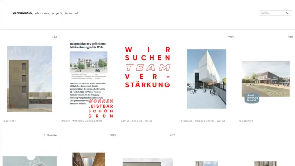 Website Screenshot: Dipl. Ing. Andreas archinauten.com architektur - archinauten - Date: 2023-06-22 12:13:09