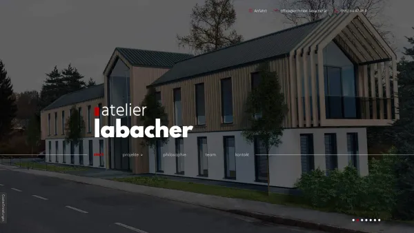 Website Screenshot: DI Gerhart Architekt Gerhart Labacher - Ihr Architekturbüro in Salzburg | Atelier Labacher - Date: 2023-06-22 12:13:09