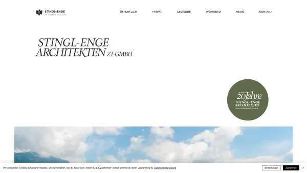 Website Screenshot: architekturbüro stingl enge - Stingl-Enge Architekturbureau Trofaiach - Date: 2023-06-14 10:47:02