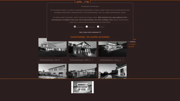 Website Screenshot: PUR PZP GMBH - #Hanghaus#Einfamilienhaus #Röthis# modern #Massivbau #Moderne Architektur # Haus L form modern#Pool# Galerie - Date: 2023-06-15 16:02:34