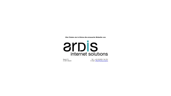 Website Screenshot: Ardis Internet Solutions - Ardis Internet Solutions - Date: 2023-06-14 10:46:38