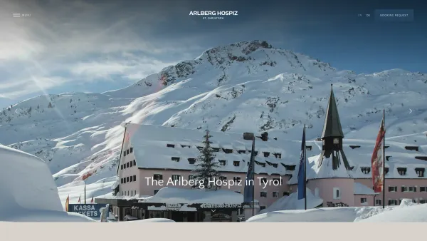 Website Screenshot: Hospiz Hotels & Restaurants - 5* Hotel at the Arlberg, St. Christoph - arlberg1800 Hotel (reopening December 2024) - Date: 2023-06-22 15:00:06