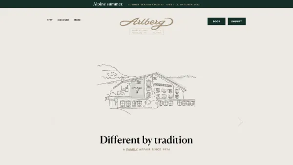 Website Screenshot: HOTEL ARLBERG LECH - Hotel Arlberg Lech | Luxury Ski & Wellness Hotel in Lech, Austria - Date: 2023-06-22 15:00:06