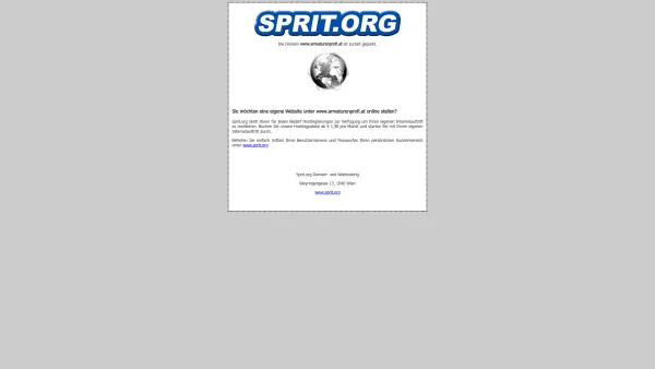 Website Screenshot: armaturenprofi - www.armaturenprofi.at Domainpark - Date: 2023-06-22 15:00:06