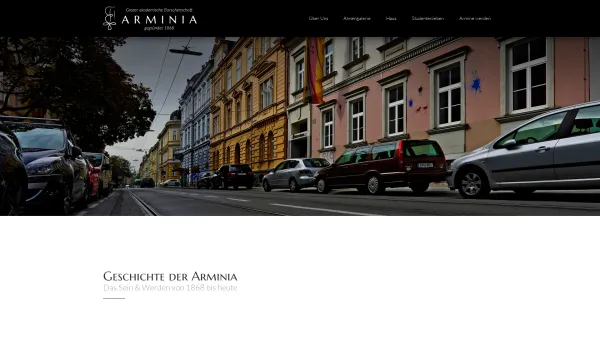 Website Screenshot: Grazer akademische Burschenschaft Arminia - Grazer akademische Burschenschaft Arminia - Date: 2023-06-22 15:00:06