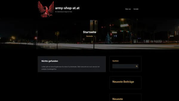 Website Screenshot: Army Shop Austria - army-shop-at.at - Ihr Abenteuer beginnt hier. - Date: 2023-06-14 10:47:02