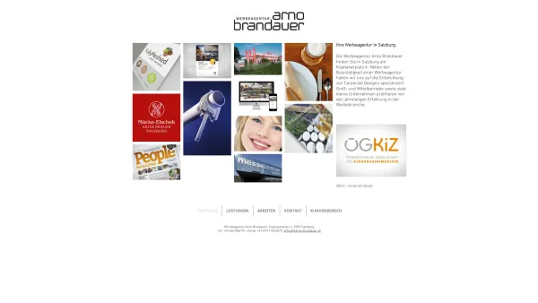 Website Screenshot: Werbeagentur Arno Brandauer - Werbeagentur Arno Brandauer | Werbeagentur Salzburg - Date: 2023-06-22 12:13:10