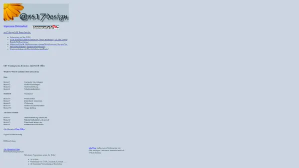 Website Screenshot: Erwin Richter - ars17design - Date: 2023-06-22 12:13:10