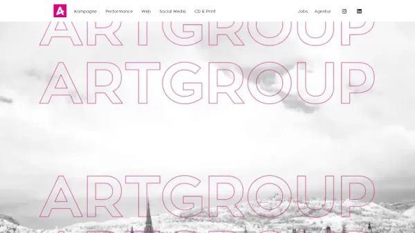 Website Screenshot: artgroup agentur die eindrücke schafft - Werbeagentur in Linz | ARTGROUP | Digital & Print - Date: 2023-06-22 12:13:10