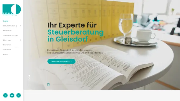 Website Screenshot: Artner WP/Stb GmbH Wirtschaftsprüfung und Steuerberatung - Artner WP/StB GmbH & Co KG | Experte für Steuerberatung in Gleisdorf - Date: 2023-06-22 15:02:30