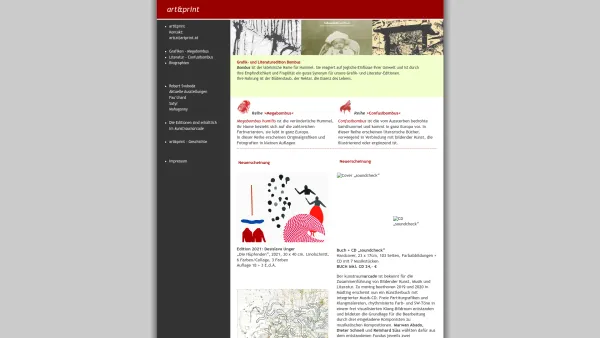 Website Screenshot: Arcade Galerie Art+Print Werbegrafik Svoboda Index - art&print - Date: 2023-06-22 15:02:30