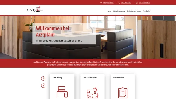 Website Screenshot: Bör arztplan medizinische Geräte Vertriebs GmbH - Home - ARZTPLAN - Date: 2023-06-14 10:47:02