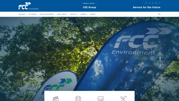 Website Screenshot: .A.S.A. Abfall Service Neunkirchen A.S.A. Group Your Partner Waste Management - Resource management & Citizen services | FCC Environment CEE - Date: 2023-06-22 15:02:30