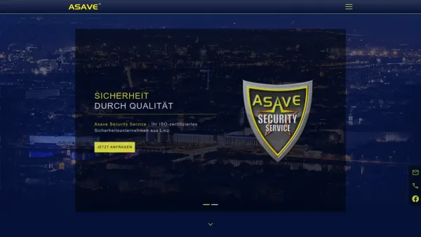 Website Screenshot: ASAVE Security Service - ASAVE | Security Service - Date: 2023-06-14 10:37:13