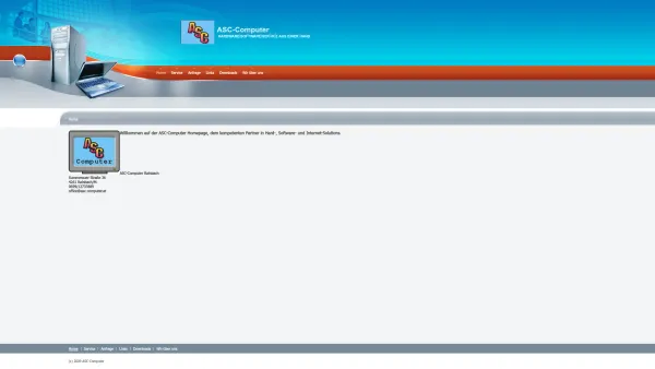 Website Screenshot: ASC-Computer - ASC-Computer - Home - Date: 2023-06-22 15:02:30