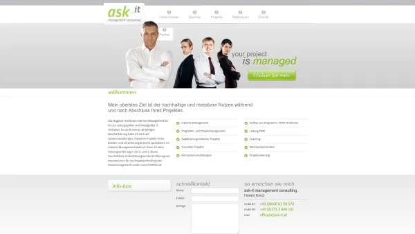 Website Screenshot: ask-it management consulting KG - ask-it management consulting, Interimmanagement, Risikomanagement, Transitionprojekte - Date: 2023-06-14 10:38:50