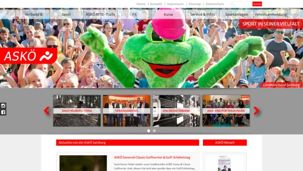 Website Screenshot: ASKÖ Salzburg - ASKÖ Salzburg - Date: 2023-06-15 16:02:34