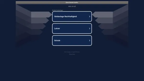 Website Screenshot: Österreichischer Umleitung - asn.or.at - Date: 2023-06-14 10:38:50
