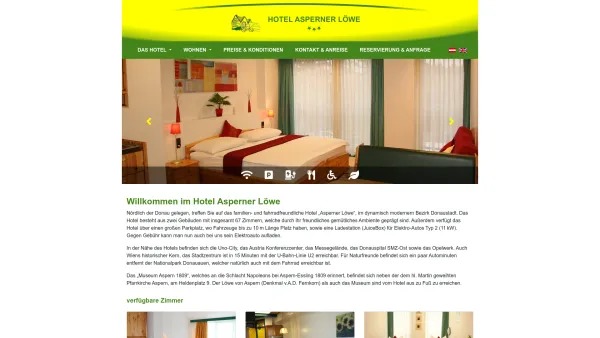 Website Screenshot: Hotel-Pension Asperner Löwe - Hotel Asperner Löwe - Date: 2023-06-22 15:02:30