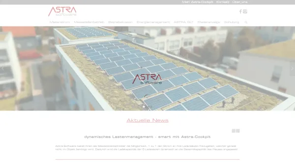 Website Screenshot: ASTRA Software GmbH - Startseite - Astra Software - Date: 2023-06-14 10:38:50