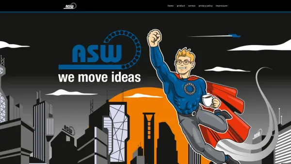 Website Screenshot: ASW Technologie Innovation TELEKOM AUSTRIA Lix BusinessWeb - ASW | we move things - Date: 2023-06-14 10:47:05