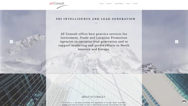 Website Screenshot: AT Consult KG Österreich The Austrian Trade and Consulting Group - Home | AT Consult - Date: 2023-06-14 10:37:52