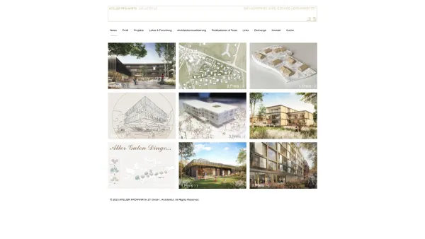 Website Screenshot: ATELIER FRÜHWIRTH - ATELIER FRÜHWIRTH ZT GmbH . Architektur - Date: 2023-06-15 16:02:34
