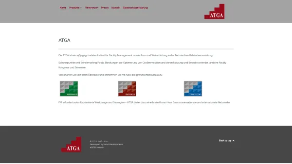 Website Screenshot: bei ATGA - Willkommen - Date: 2023-06-22 15:00:09