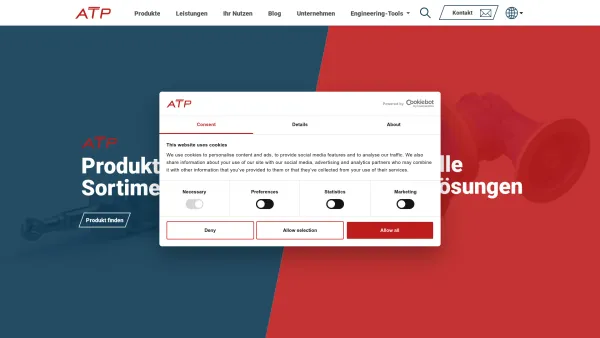 Website Screenshot: ATP Antriebetechnik Peissl GmbH - Antriebslösungen für Ihr Unternehmen| ATP Antriebstechnik - Date: 2023-06-15 16:02:34