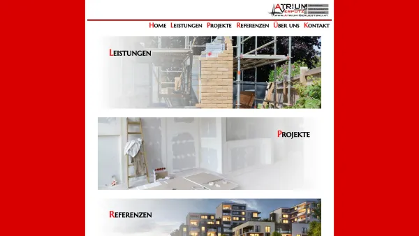 Website Screenshot: Atrium Gerüstbau!!! - Atrium-Gerüstbau – Eine weitere WordPress-Website - Date: 2023-06-15 16:02:34