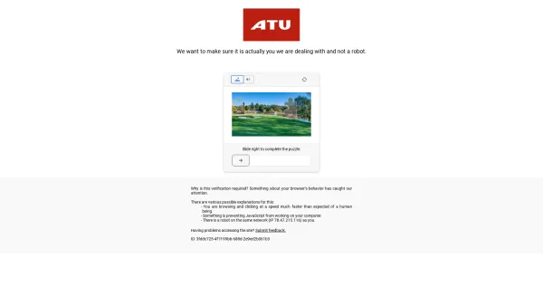 Website Screenshot: A.T.U Autoteile Unger - Innsbruck - atu.de - Date: 2023-06-14 16:33:29