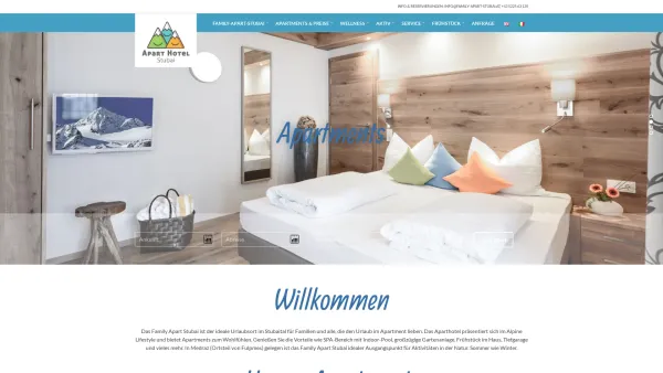 Website Screenshot: Hotel Atzinger**** - Apartment Fulpmes - Family-Apart-Stubai - Date: 2023-06-22 15:00:09