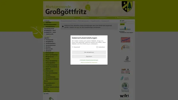 Website Screenshot: Johann Aubergwirt Gemeinde Grossgöttfritz - Großgöttfritz - GEM2GO WEB - Home - Marktgemeinde - Engelbrechts - Aubergwirt - Date: 2023-06-22 15:00:09