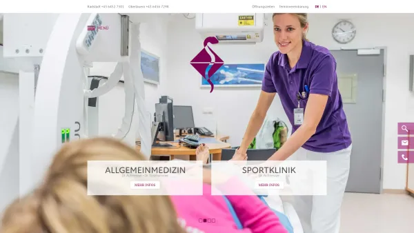 Website Screenshot: www.aufmesser.at - Startseite - Dr. Aufmesser Radstadt-Obertauern - Date: 2023-06-22 12:13:10