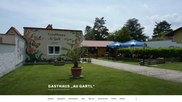 Website Screenshot: Michael www.augartl.at - Gasthaus „Au Gartl“ – Auzeile 76, 2620 Neunkirchen - Date: 2023-06-22 12:13:10