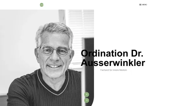 Website Screenshot: ordination dr ausserwinkler - ORDINATION DR AUSSERWINKLER - Date: 2023-06-22 15:04:29