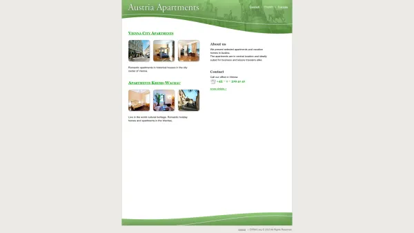 Website Screenshot: Austria Apartments - Apartments, Holiday Rentals in Austria - Date: 2023-06-22 15:04:29