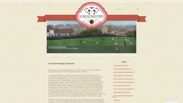 Website Screenshot: theaustrian.biz - Fussball Nostalgie Österreich - Date: 2023-06-15 16:02:34